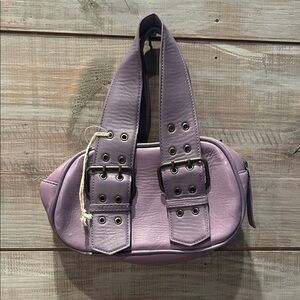 NWOT FREE PEOPLE Say Yes Bag in Purple